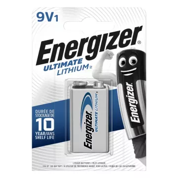 Baterie Ultimate Lithium - 9 V - Energizer