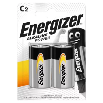 Mala enocelična alkalna baterija Alkaline power - 2x C - Energizer