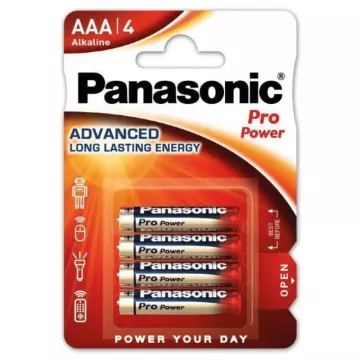 Mikro baterije Pro Power Gold - 4x AAA - Panasonic