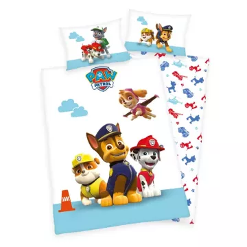 Posteljnina za otroško posteljico Paw Patrol 100/135 cm